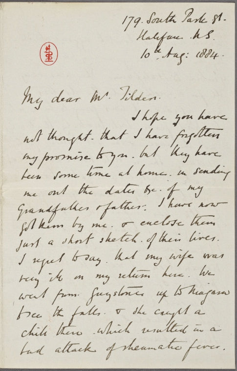 Tylden, William, 1884
