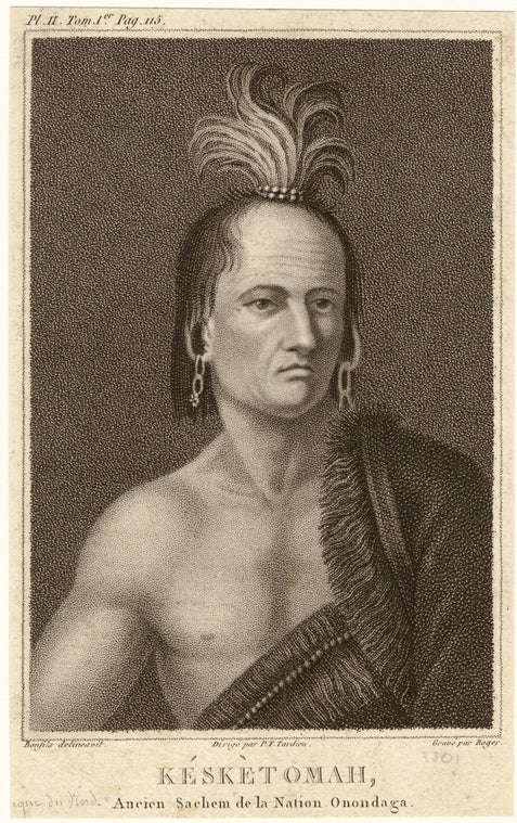 Késkètomah, ancien Sachem de la Nation Onondaga