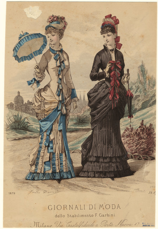 Giornali di moda dello stabilimen to F. Garbini