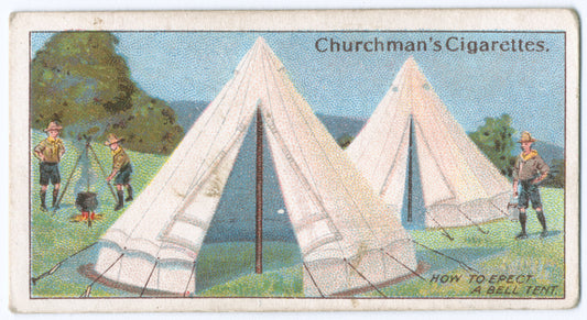How to Erect a Bell Tent.