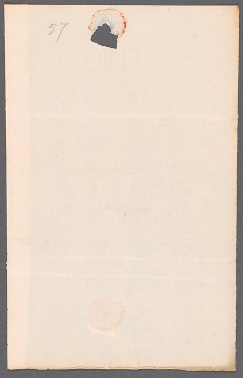 Frederick William Campbell to Jane Porter, autograph letter signed