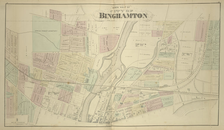 North Half of City of Binghamton