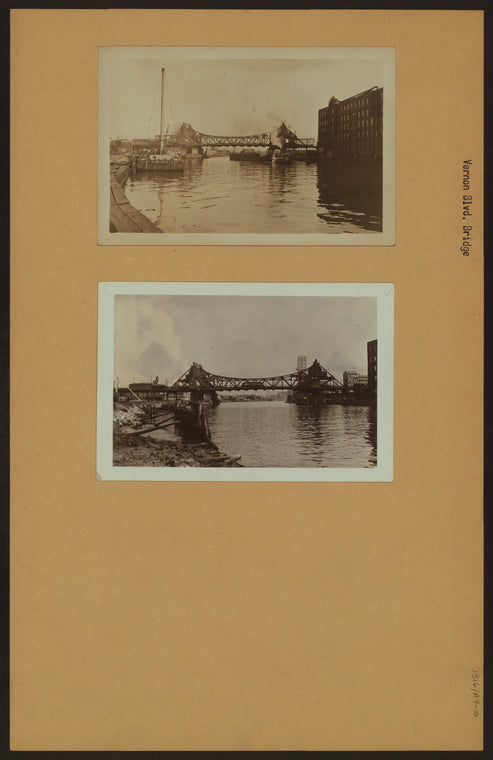 Bridges - Vernon Boulevard Bridge - [Newtown Creek.]