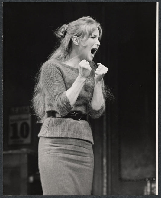 Julie Harris in the stage production Skyscraper