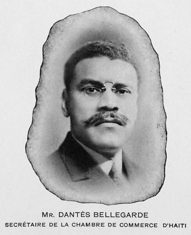 Mr. Dantes Bellegarde Secrétaire de la chambre de commerce d'Haiti.