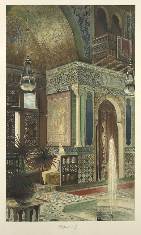 Intérieur mauresque.