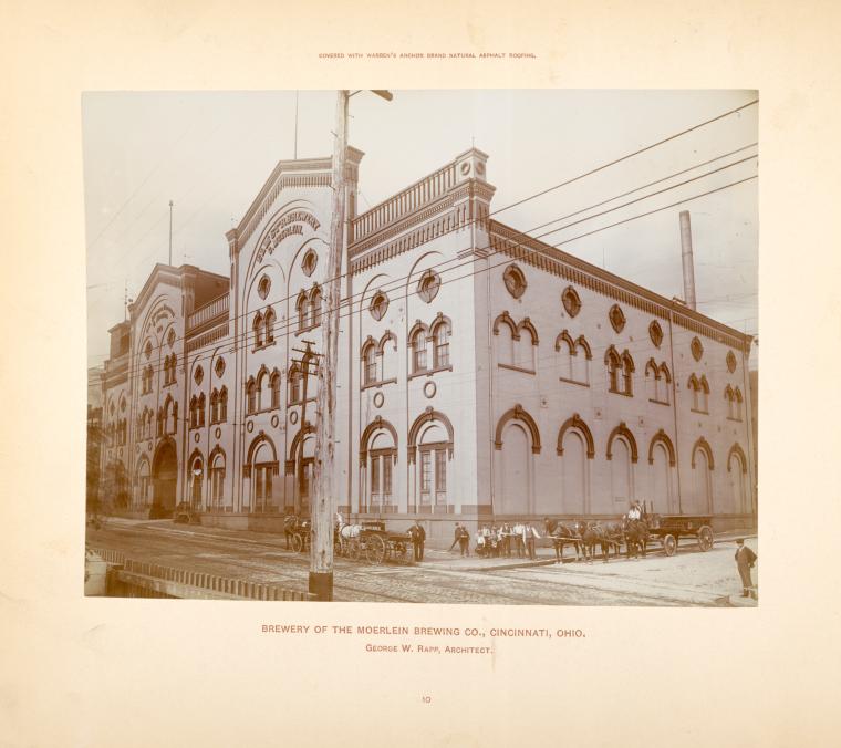 Brewery of the Moerlein Brewing Co., Cincinnati, Ohio.