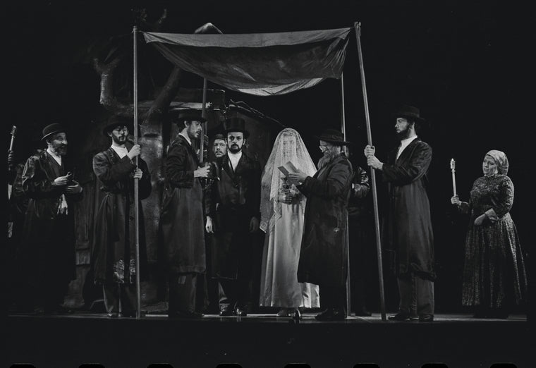 Scene from the stage production Fiddler on the Roof