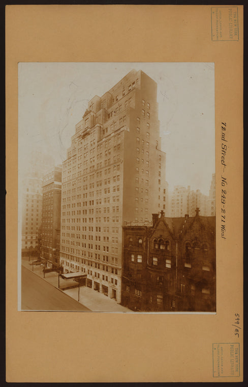 Manhattan: 72nd Street (West) - West End Avenue