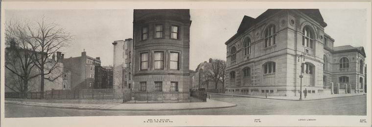 East 70th St. - Lenox Library - East 71st St. - Mrs N.E. Baylies, N.E. Cor. 71st St. & 5th Ave.