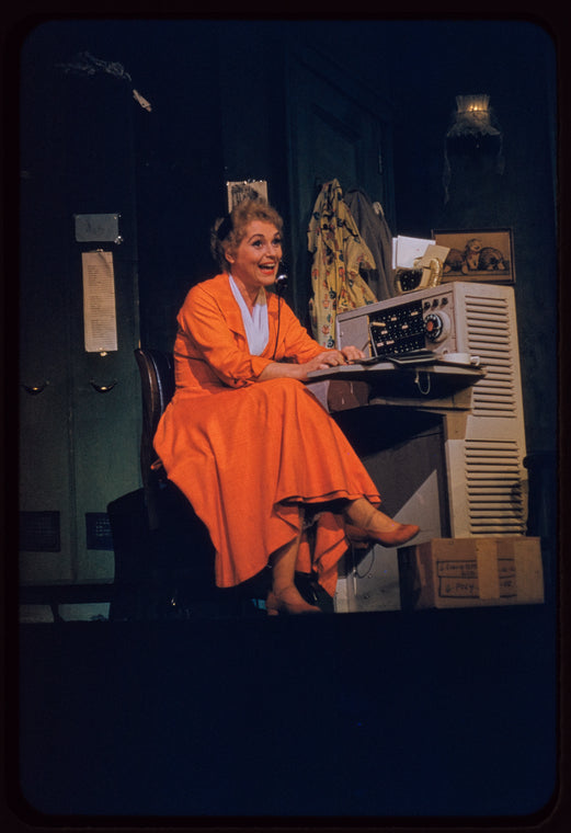 Judy Holliday in the stage production Bells Are Ringing