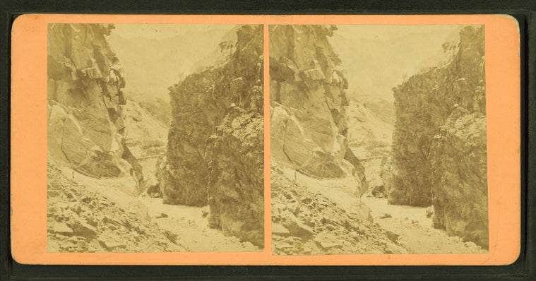 Devil's Gate - in Weber Canon, three miles from its mouth, and 1022 miles from Omaha.
