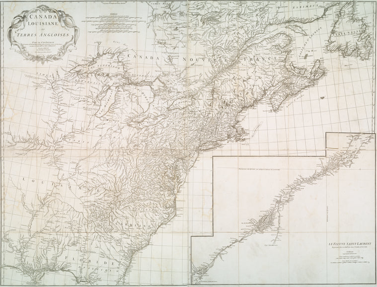 Canada, Louisiane et terres angloises
