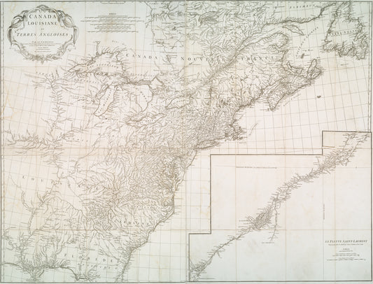 Canada, Louisiane et terres angloises