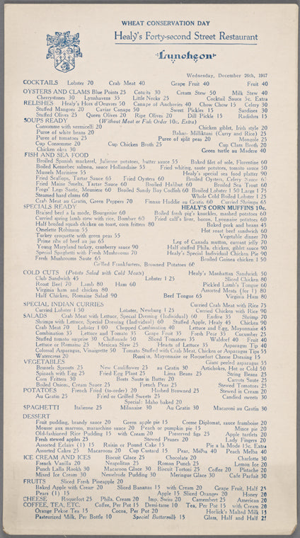 Healy's Forty-second Street Restaurant