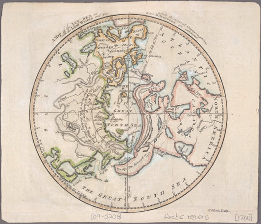 A map of the icy sea in which the several communications with the land waters and other new discoveries are exhibited