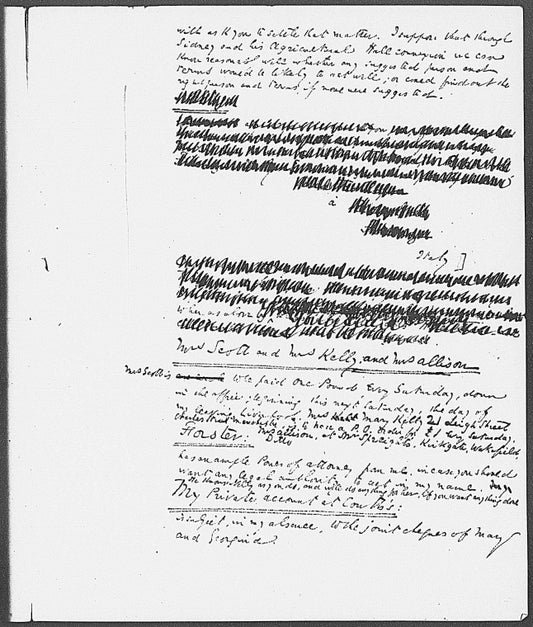 Memoranda [to W. H. Wills]. Holograph