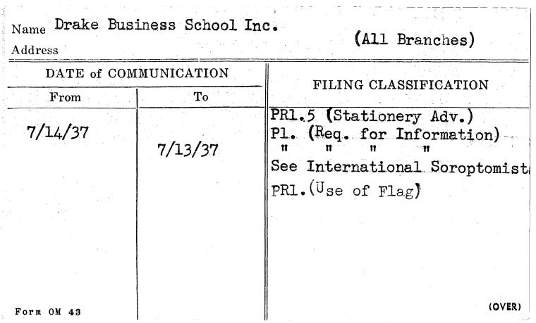 Drake Business School Inc.