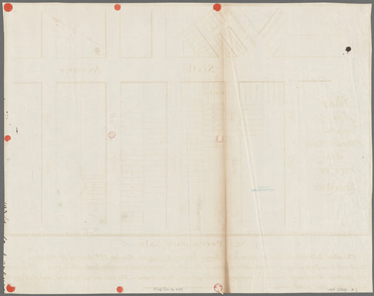 Map of 19 lots in the fifteenth ward of the city of New-York, peremptory sale, the above lots will be sold at auction by James Bleecker & Sons, on Monday 18th June, at 12 o'clock
