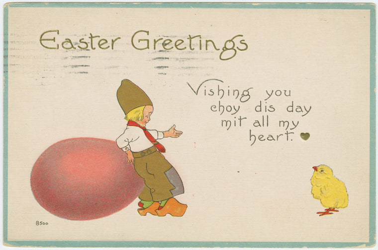 Easter greetings.