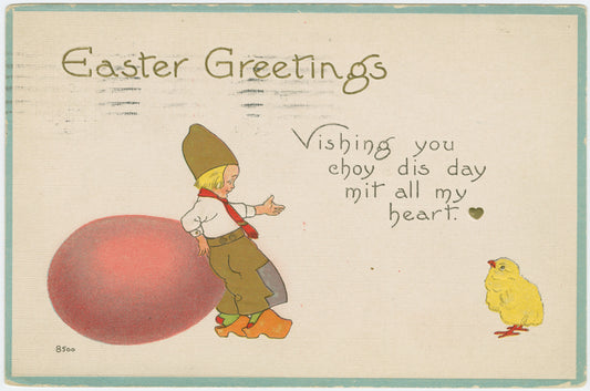 Easter greetings.