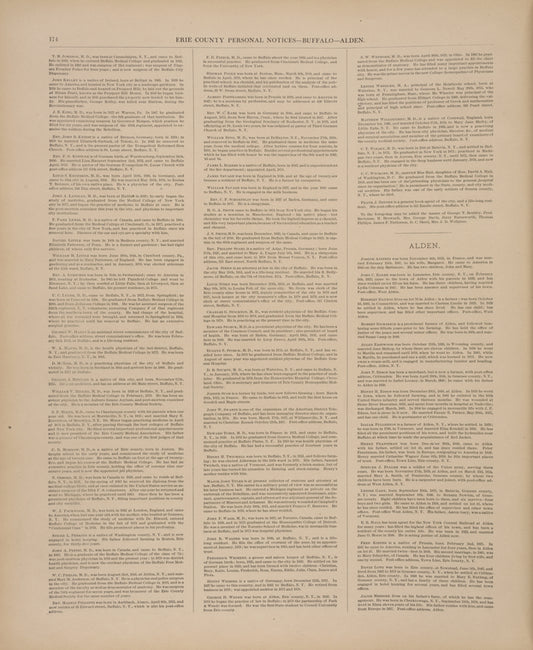 Erie County Business and Personal Notices. [cont.]