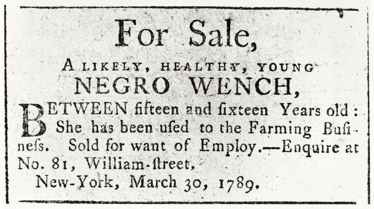 Sale in New York