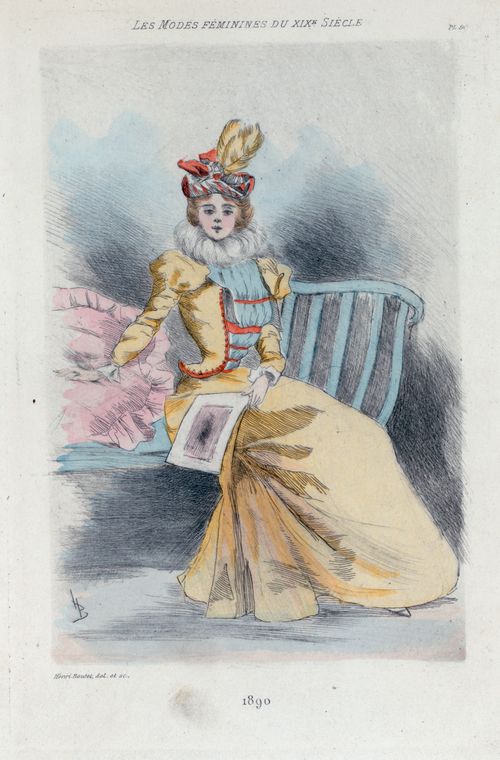 1890 [Women's fashion in nineteenth-century Paris]