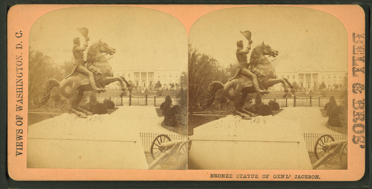 Bronze Statue of Gen l' Jackson.