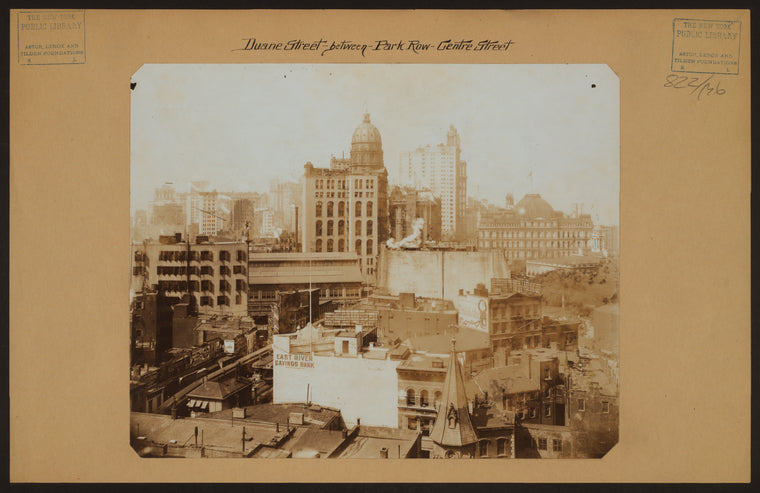 Manhattan: Duane Street - Park Row