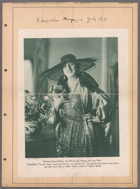 Metropolitan Magazine clipping