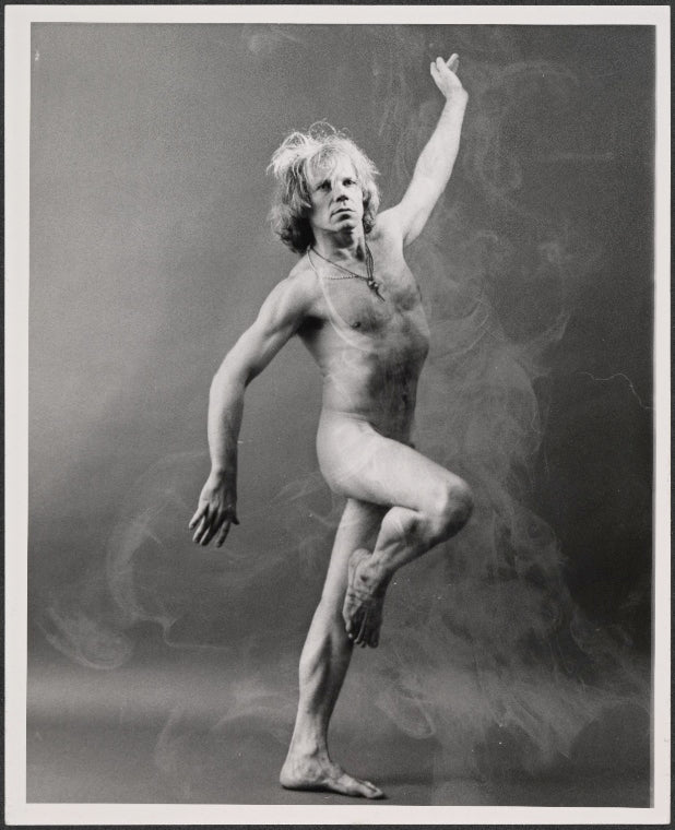 Publicity photo of Barry McGuire for the stage production Hair