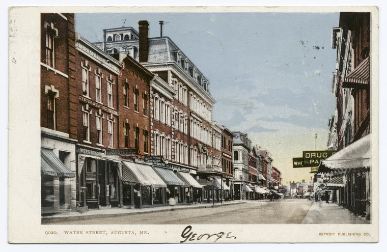 Water Street, Augusta, Me.