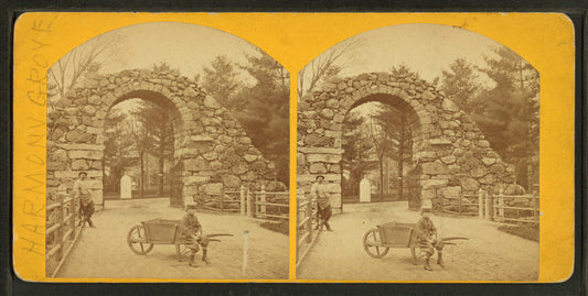 Entrance to Harmony Grove.