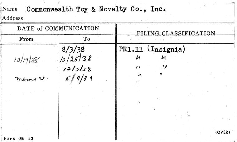 Commonwealth Toy & Novelty Co., Inc.