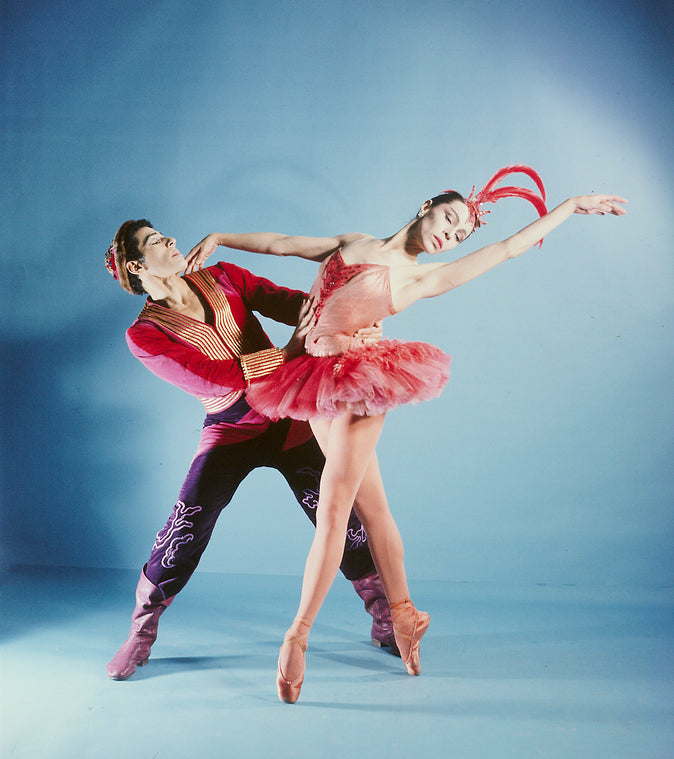 New York City Ballet - Maria Tallchief and Francisco Moncion  in "Firebird", choreography by George Balanchine (New York)