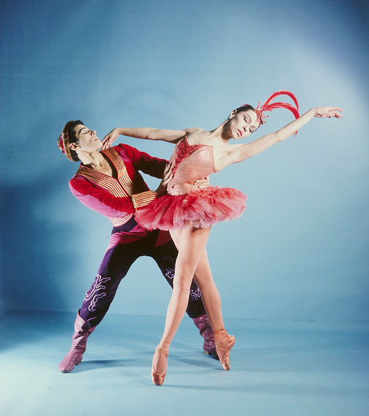 New York City Ballet - Maria Tallchief and Francisco Moncion  in "Firebird", choreography by George Balanchine (New York)