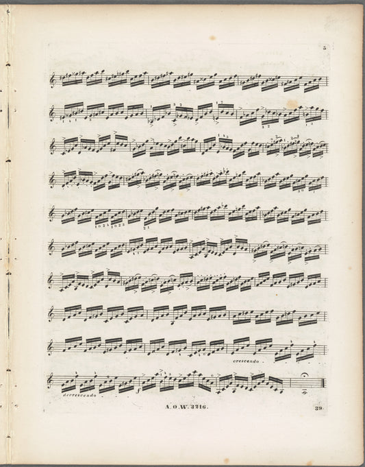 Etudes et caprices pour le violon seul, oeuv. 35, cah. V no. 18-24