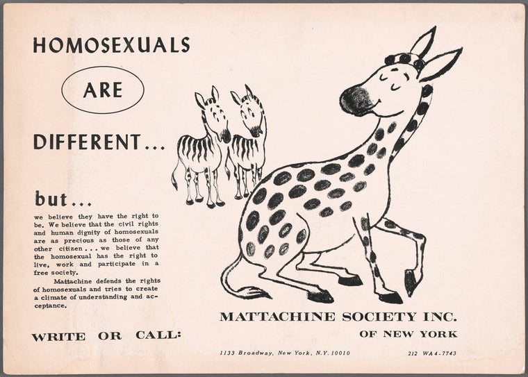 "Homosexuals are Different"