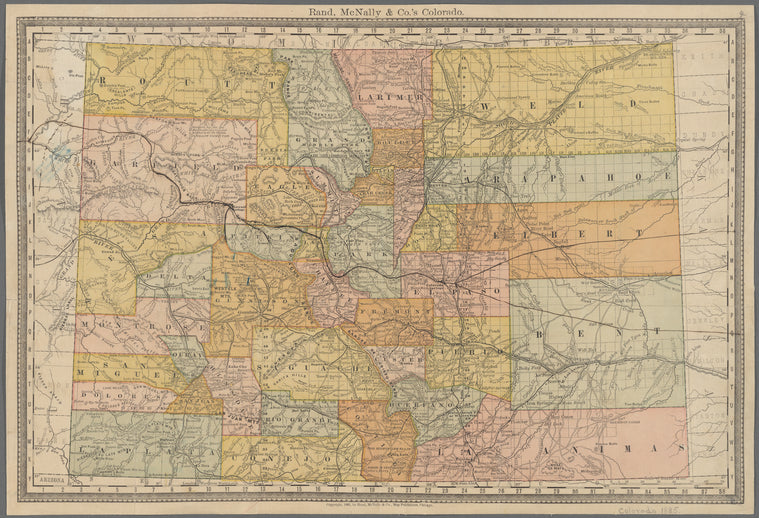 Rand, McNally & Co.'s. Colorado