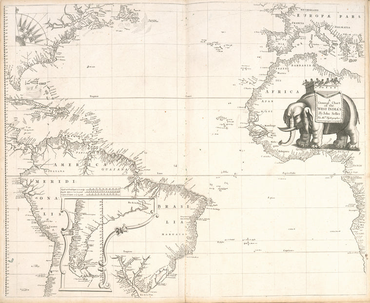 A general chart of the West India's [sic]