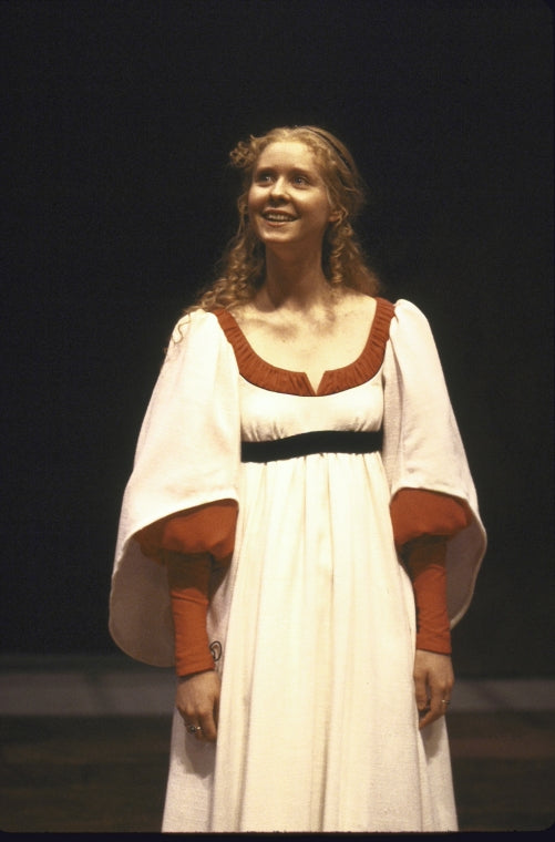 Actress Cynthia Nixon in a scene fr. the New York Shakespeare Festival's production of the play "Romeo and Juliet." (New York)