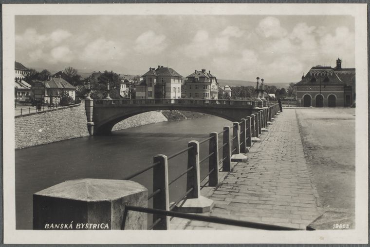 A small bridge in Banska Bystrica