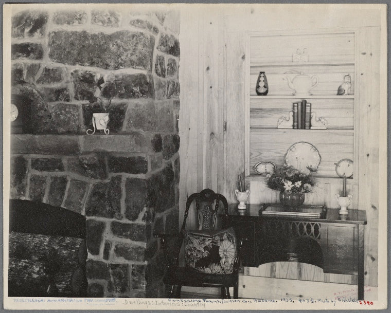 Cumberland Farms - organized rural community - Alabama - interior of house