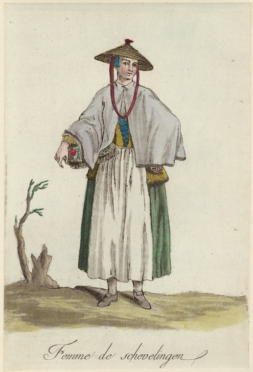 Femme de Schevelingen