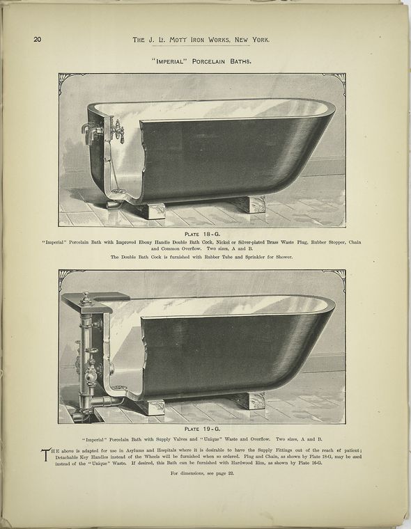 Imperial' Porcelain Baths.