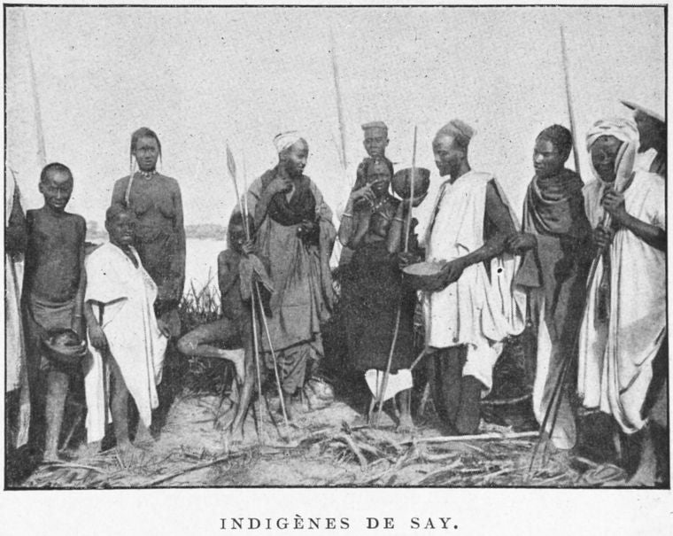 Indigènes de Say.