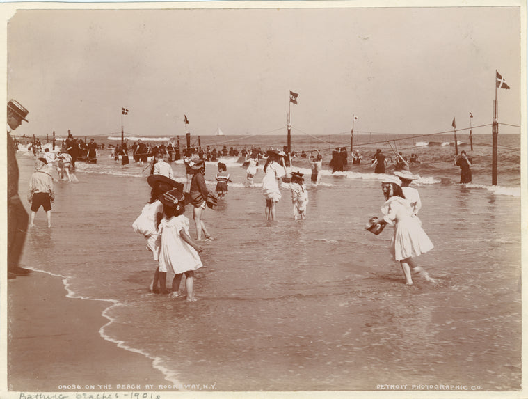 On the beach at Rockaway, N.Y.