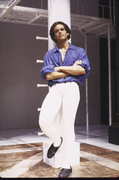 Actor Peter MacNicol in a scene fr. the New York Shakespeare Festival's production of the play "Romeo and Juliet." (New York)