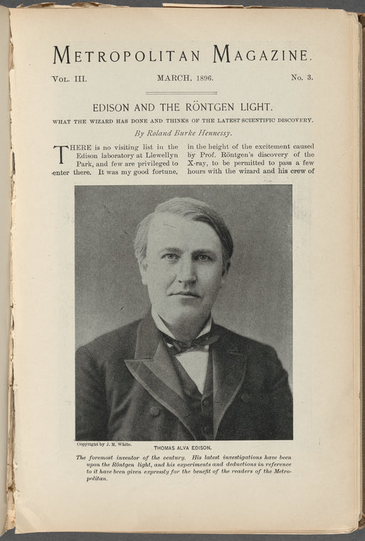 Edison and the Röntgen Light